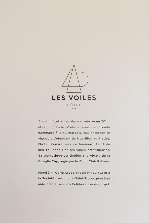 Hotel Les Voiles Toulon Exterior photo